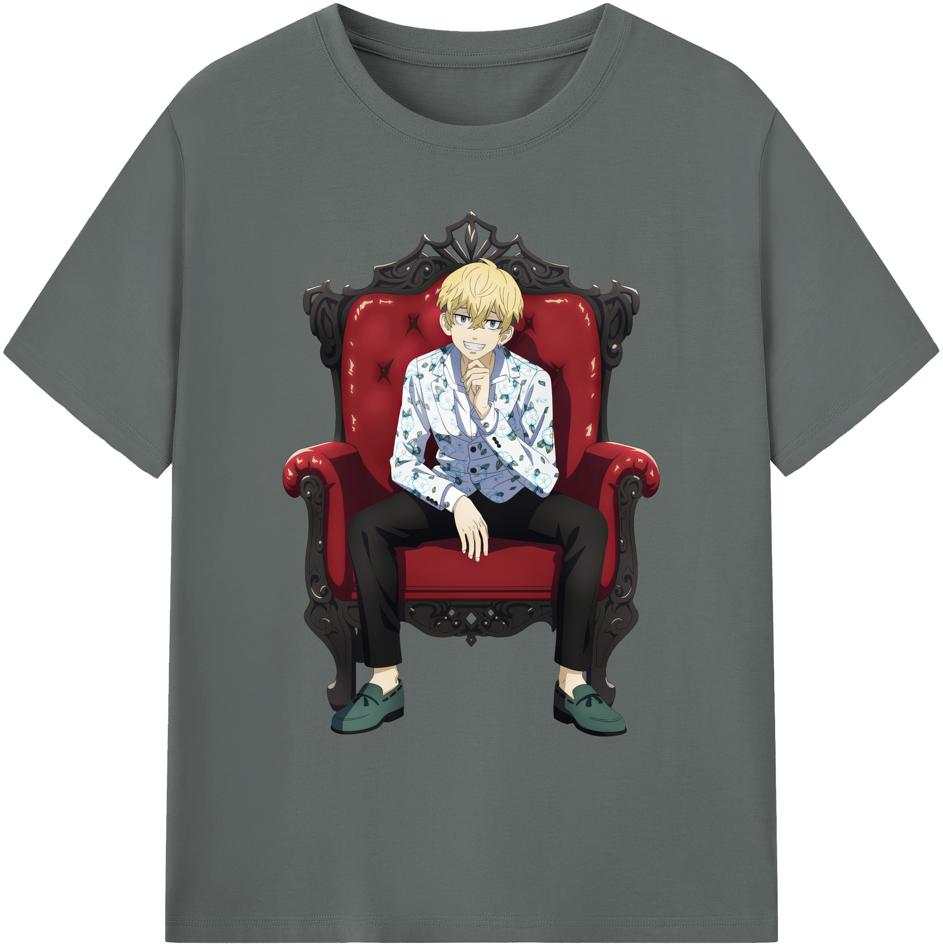 （画像用） 東京リベンジャーズ Tokyo Revengers 綿100％ メンズ半袖Tシャツ｜肌触りやわらか＆通気性